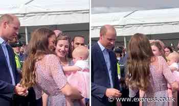 'Nervous William' tried to get Kate away from baby as 'broody' duchess delights fans - Express