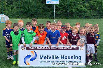 Melville Housing supports Arniston Rangers Youth Football - Midlothian View