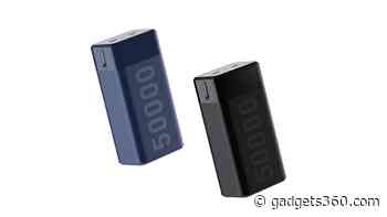 Ambrane Stylo Max Power Bank With 50,000mAh Battery Capacity Launched in India: Details