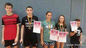 Zwei Regionsmeister: Bad Essener Badmintonspieler bei Jugendmeisterschaften erfolgreich - NOZ