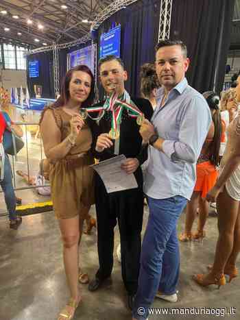 MANDURIA - Campionati italiani di danza sportiva: Alessandro Malorgio conquista ben quattro titoli - ManduriaOggi