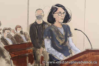 Ghislaine Maxwell sentenced to 20 years for helping Jeffrey Epstein - Creston Valley Advance