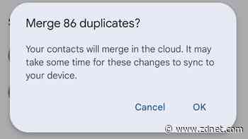 How to merge duplicate contacts in Android