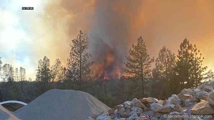 Evacuation Orders Still In Effect For 700+ Acre Rices Fire In Nevada County