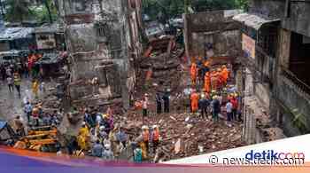 Foto-foto Gedung 4 Lantai di Mumbai Ambruk-Tewaskan 19 Orang - detikNews