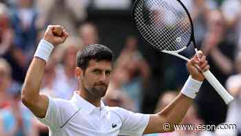 Djokovic rolls to 3rd round; No. 3 seed Ruud out