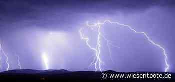 Amtliche WARNUNG vor STARKEM GEWITTER in der Region Bamberg, Coburg und Lichtenfels - Der Neue Wiesentbote