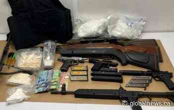 Chilliwack RCMP seize 6 guns, cash, drugs; arrest two for trafficking charges