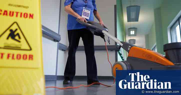 ‘I feel like a second-class citizen’: outsourced hospital staff join strikes