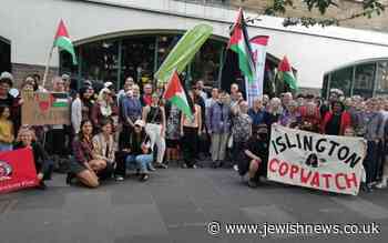 Diane Abbott protests against 'Israeli apartheid police' in Hackney - Jewish News