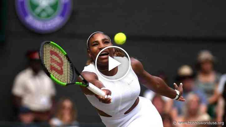 Wimbledon 2022 Serena Williams vs Harmony Tan's highlights