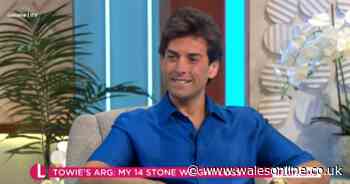 James Argent stuns Lorraine viewers with 14st weight loss after drastic decision - Wales Online