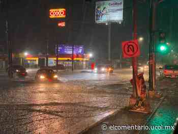 Deja lluvia en Manzanillo encharcamientos y altos niveles en arroyos y ríos - El Comentario