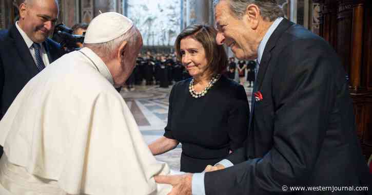 Pro-Abortion Nancy Pelosi Receives Communion at Vatican Mass, Where Pope Was Presiding