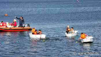 Flüchtlingstag für Familien: Geeste: Geflüchtete gehen auf dem Speichersee segeln - NOZ