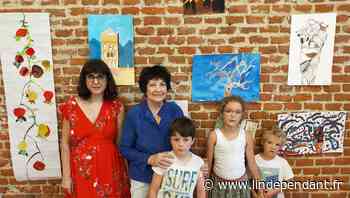 Exposition des enfants de l'atelier d'arts plastiques à Elne - L'Indépendant