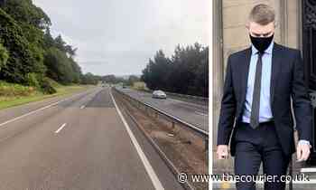 Perth electrician keeps licence after 110mph dash down M90 in Golf GTI - The Courier