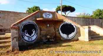Vandalizzata l’opera di Ozmo a Baratti - Qui News Valdicornia