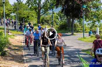 Ausgebauter Radweg in Beueler Rheinaue offiziell eingeweiht - Honnef heute
