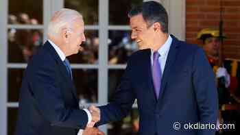 Joe Biden despacha a Pedro Sánchez sin la invitación de cortesía habitual para visitar la Casa Blanca - Okdiario