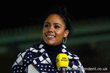 Alex Scott: Misogynistic remarks will not stop me presenting football - The Independent