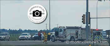 Three injured in Highway 2 multi-vehicle collision - Morinville News - MorinvilleNews.com