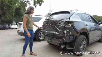 Woman Calls NBC 6 Responds After Car Insurance Doesn't Pay Up