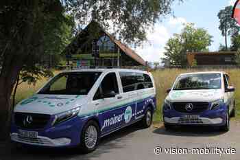mainer: Elektrischer On-demand-Service in Hanau mit eVito Tourer - VISION mobility