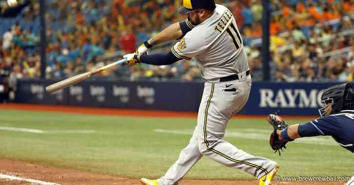 A four home-run day propels Brewers to 5-3 win over Rays