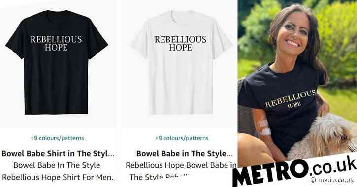 Fake Dame Deborah James ‘rebellious hope’ charity T-shirts removed from Amazon as company apologises