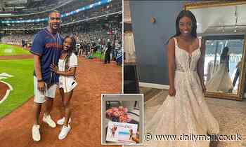 Simone Biles shares teaser of 'Save the Date' cards for wedding with fiancé Jonathan Owens