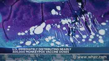 Monkeypox vaccines to be distributed