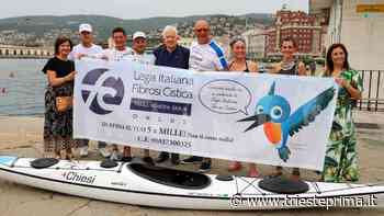 Impresa in kayak fino a Trieste per la lotta alla fibrosi cistica - TriestePrima
