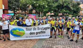 Chantepie. Le Tour de Bretagne cycliste des greffés a fait étape - Maville.com