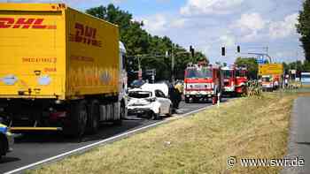 Mannheim: Fünf Verletzte nach Auffahrunfall - SWR Aktuell