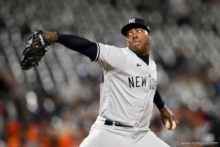Yankees Notebook: Aroldis Chapman likely to be activated off IL on Friday