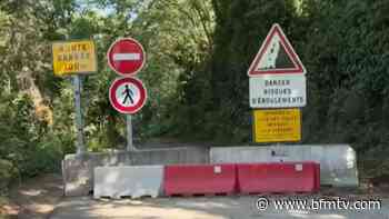 Métropole de Lyon: les riverains s'agacent de la fermeture prolongée du chemin de Charbonnières - BFMTV