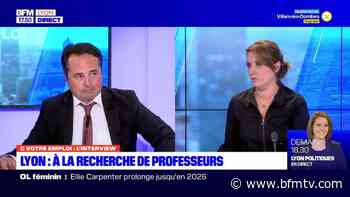 C votre emploi : Lyon : à la recherche de professeurs - BFMTV