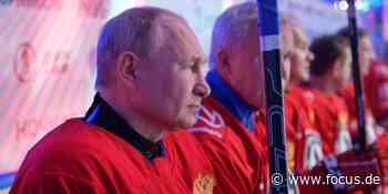 Putin beendete letztes Vorkriegsgespräch mit Macron, um Eishockey zu spielen - FOCUS Online