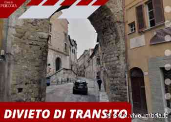 Perugia, domani via ai lavori di restauro all’Arco di Porta Pesa: ecco i divieti di transito - Vivo Umbria