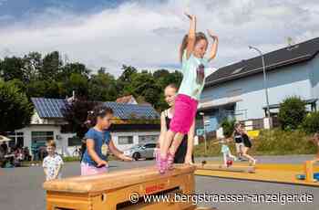 Akrobatik und gute Laune beim Familientag des TSV Reichenbach - Lautertal - Nachrichten und Informationen - Bergsträßer Anzeiger