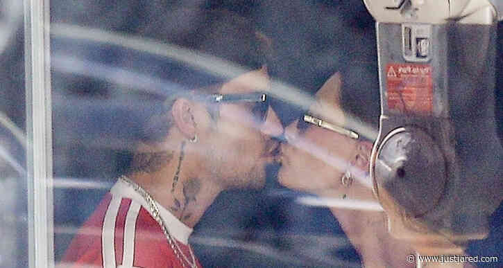 Justin Bieber & Wife Hailey Share a Kiss in Rare Outing After Ramsay Hunt Syndrome Diagnosis