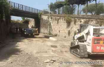 Gragnano - Iniziati i lavori di rifacimento del manto stradale in via Madonna delle Grazie - StabiaChannel.it