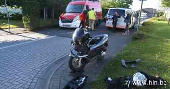 Automobiliste verleent geen voorrang: motorrijder gewond bij ongeval - Het Laatste Nieuws
