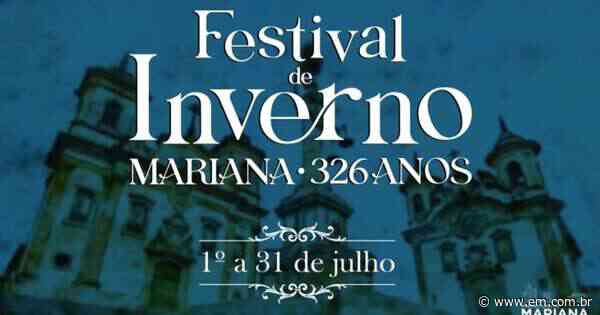 Festival de Inverno de Mariana: programação é divulgada - Estado de Minas