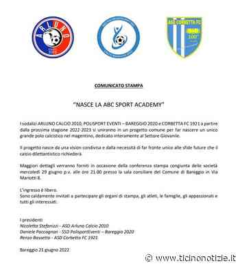 Corbetta, Arluno e Bareggio insieme per un progetto dedicato al calcio giovanile - Ticino Notizie