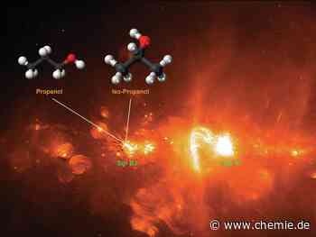 Ein Desinfektionsmittel im Bereich des galaktischen Zentrums