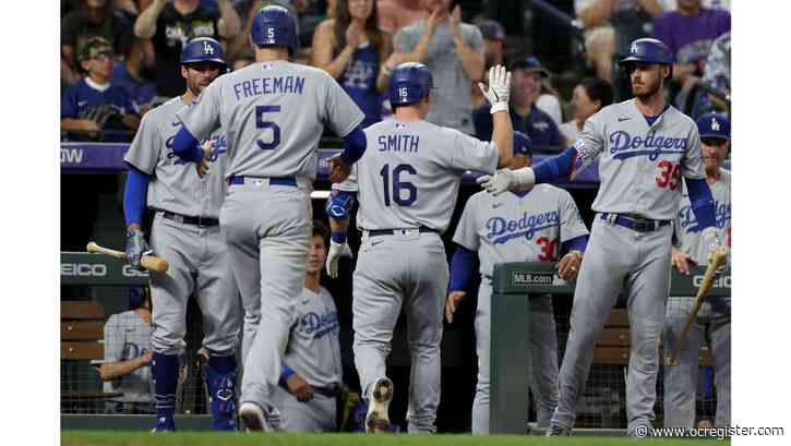 Dodgers’ offense finally wakes up at Coors Field in win over Rockies