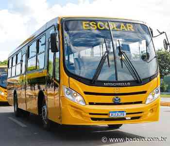 Ônibus escolares continuarão fazendo o trajeto Juazeiro-Crato normalmente durante o mês de julho, apesar do período de féri - Badalo