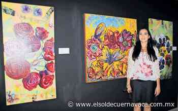 Carol Goddard presenta la exposición Poética dei Fiori - El Sol de Cuernavaca